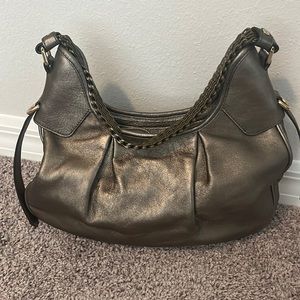 Burberry metallic purse